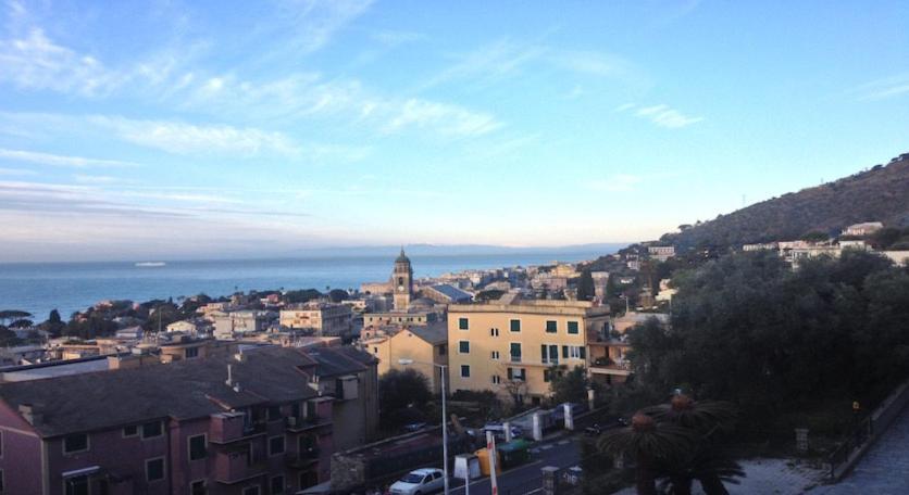 Ferienwohnung La Panoramica Nervi Genua Exterior foto