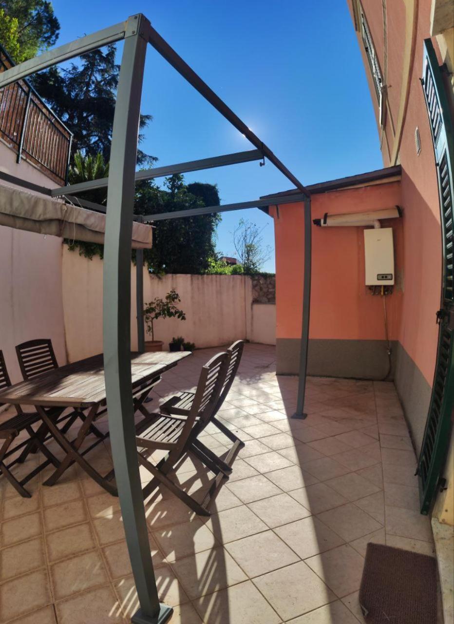Ferienwohnung La Panoramica Nervi Genua Exterior foto